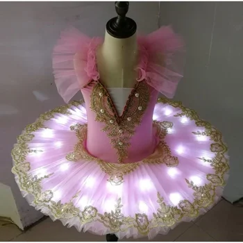 Детско Балетное Принцеса рокля на Балерина, детски танцови костюми 