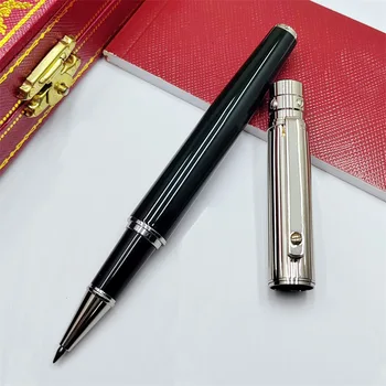 Луксозна уникална химикалка писалка CT Влакче с директен дизайн на ноктите, Офис училищен доставчик, Сребристи, златни, сини химикалки за зареждане с гориво