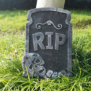 Пенопластовый Скелет за Декорация за Хелоуин За Дома, Гробницата на прилеп, Вечерни Аксесоари за Хелоуин, Реквизит за Къщата на ужасите Rip Tombston N3L9