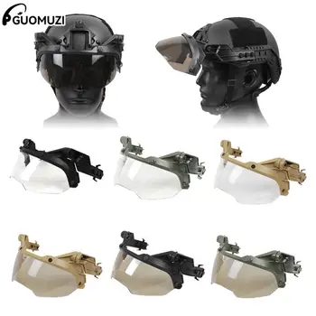Защитни очила със защита от замъгляване за БЪРЗА тактически шлем, ветрозащитная защита за CS Wargame