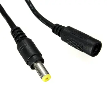Жак захранване dc 5.5 mm x 2,1 мм, удлинительный кабел, захранващ кабел, интерфейсен кабел, дължина: 1,2 м