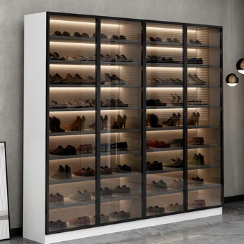 Шкафове в хола, Организатор, шкаф за обувки, полици в коридора, килера, шкафовете за обувки, обувки кът, мебели Organizador Zapatos De