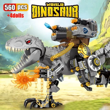 560 бр., строителни блокове Серия на Динозаврите 