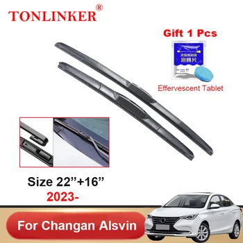 Автомобилни четки за Чистачки TONLINKER За Changan Alsvin 2023 1.5 L Автомобилни Аксесоари и Четка за Чистачки на предното стъкло на Предна Размер на Нож 22 