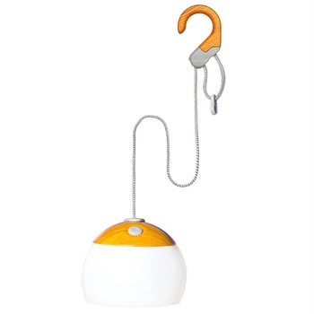 Мини-Ретро Лампа за Къмпинг, USB Акумулаторна батерия led нощна светлина с плетене на една кука, Аварийно лампа на открито