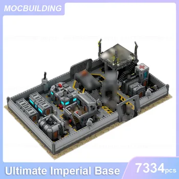 Базовият модел Ultimate Imperial MOC Строителни блокове САМ Събрание Тухли модул за Обучение Креативен Архитектурен дисплей Играчки, Подаръци 7334 бр.