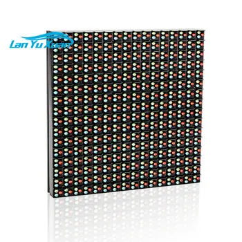 160*160 мм P10 RGB Пълноцветен led видео знак на 1/4 Режим на сканиране Водоустойчив Програмируем Външен led модул