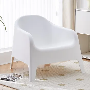 Дизайнерски стол в Скандинавски стил, Акцент за грим в хола, Модерно кресло за четене, почивка, Silla Mecedora, Градинска мебел DWH