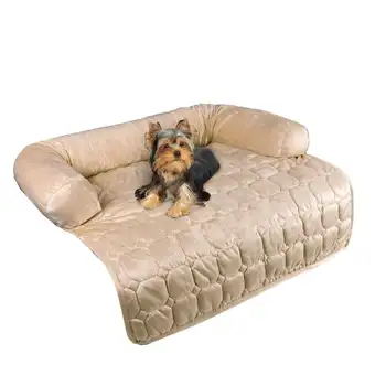 Калъф за кучета – 35x35 Защитно фолио за мебели за домашни любимци, с възглавница за врата от пяна с памет ефект, ватирана тъкан и водоустойчиви покрития базов слой b