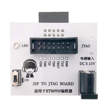 Такса ISP-JTAG за RT809H программатора MCU TMS320F28035 DC 5-15 В Чип за бързо четене и запис за инвертор климатик