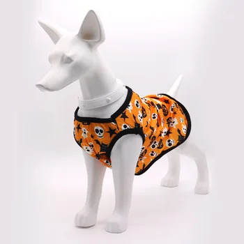 Майк за домашни кучета, Тънък дишащи дрехи за кучета и котки, пролетно-летни дрехи за малки кученца Теди Corgi, тениски
