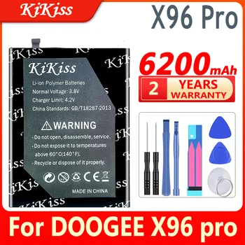 Батерия KiKiss Голям капацитет BAT20X965400 За DOOGEE S96/S96 Pro/S96Pro