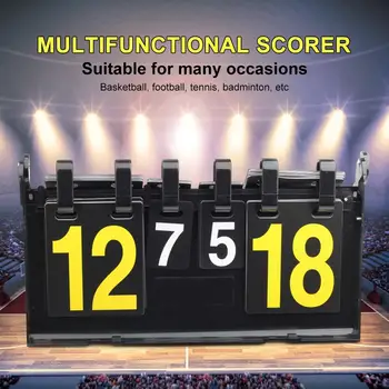 Баскетболното футболно волейбольное табло за спортни състезания с 4 фигурални резултат