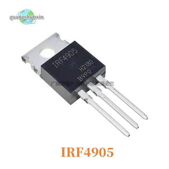 10 бр./лот IRF4905PBF TO220 IRF4905 TO-220 IRF4905P Сила на MOSFET-транзистор нов и оригинален