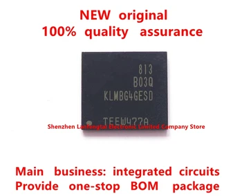 Помещение - (5 бр) KLMBG4GESD-B03Q Абсолютно нов оригинален 32 GB EMMC-чип mailto: FBGA-153 твърд диск IC шрифта