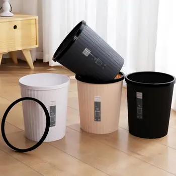 Удобен кофа за боклук С високо натоварване За съхранение на отпадъци, Износостойкая Кошче за отпадъци в банята, пералня стая, кофа за Боклук