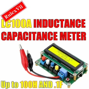 LC100-машина за висока точност цифров измерител на индуктивност и капацитет, мултицет LC100A /измерител на капацитет/измерител на индуктивност