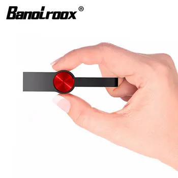 Banolroox Метален USB флаш-диск 128 GB, 64 GB, 32 GB Флаш памет реалния капацитет на флаш-карти с памет стик Ключ USB устройство