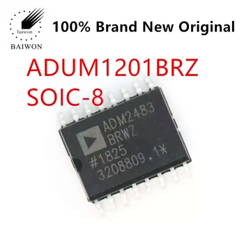 100% Оригинални чипове ADM2483BRWZ-подкранова греда SOIC-16 полу-дуплекс Изолиран чип радиоприемник RS-485