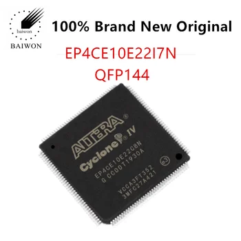 100% Оригинален чип Оригинален EP4CE10E22C8N Инкапсулированный TQFP144 Вграден FPGA Програмируем логически IC
