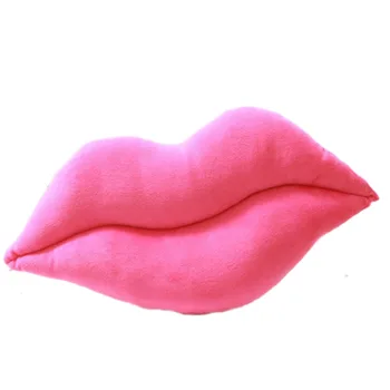 Розова възглавница за устни Love 60 см, НОВИ творчески сексуални играчки, плюшени украса за мека мебел, възглавници за столове