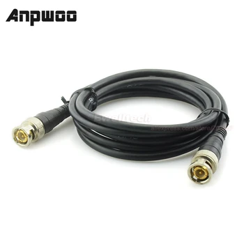 ANPWOO 0,5 М/1,6 метра BNC Штекерный конектор за RG59 Коаксиален кабел за камери за видеонаблюдение