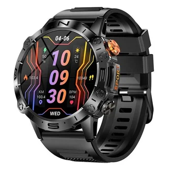 Умен часовник K59 1,43 инча AMOLED, Мъжки Спортни Smart-часовници, 360 ма, Монитор на сърдечната честота, Bluetooth-Предизвикателство, Ръчен Часовник