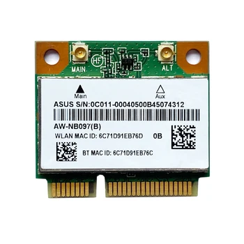 AR5B225 2 е на 1 PC Компютърна безжична мрежова карта, Съвместима с Bluetooth 300M карта