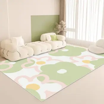 Модерен кухненски подложка за тераси, нескользящие килими голяма площ за всекидневната, домашни пятностойкие маслоустойчив кожени постелки от PVC