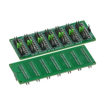 Програмируема платка восьмидесятидекадного резистора 0,1 R-9999999,9 R 0,1-9,9999999 MR (0-10 мс) с точност стъпка 0,1 R Модул съпротива SMD 1/2 W