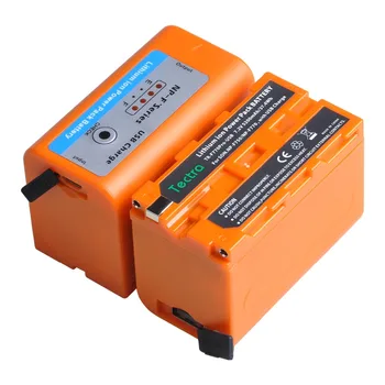 5200 mah, USB-Изход NP-F750 F730 F770 Батерия, Светодиоден Индикатор на Захранването за Sony NP F960 F970 NP-F550 CCD-TRV58 V1J z1
