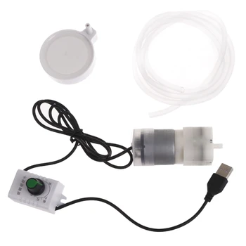 USB Аквариум въздушни помпи Малък Въздушен Барботьор за аквариумни риби Аксесоари