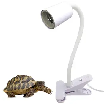 Лампа за влечуги UVA UVB, Греющийся Лампа, Лампа за отопление на влечуги UVA, Затемняющая лампа за отопление, влечуги и костенурки с превръщането маркуч на 360 градуса