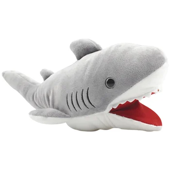 Кукла-акула, фалшиво животно, Плюшен играчка, Детски Ръчни интерактивни играчки за Родители и деца, симулация модел, Имитируемая фигура