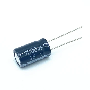 100ШТ 1000 uf 25 В 25V1000 icf Алуминиеви електролитни кондензатори с висока честота на 10X17 mm 20%