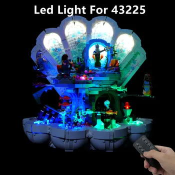 Комплект led подсветка за 43225 строителни блокове The Little Mermaid Royal Мида (в комплекта са включени само осветление, без тухли)