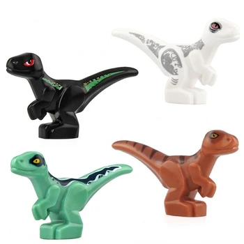 Мини-тиранозавър рекс Rex, Детска сглобяване, играчки от мини-строителни блокове, Аксесоари за сцената с динозавром, детски подарък