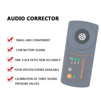 AZ8930 стандартен калибратор източник на звук измерител на шума микрофон калибратор зададено измерване на звуково налягане