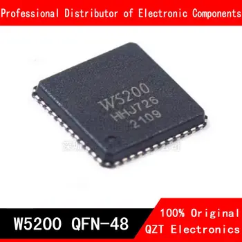 10 бр./лот, W5200 QFN 5200 QFN-48, нов оригинал, в наличност