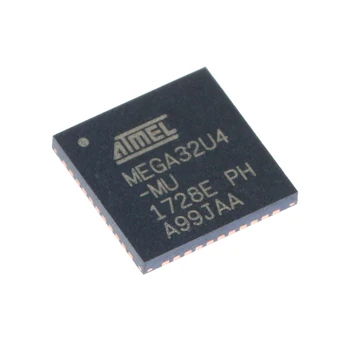 Оригинален автентичен SMT ATMEGA32U4-MU QFN-44 8-битов микроконтроллерный чип 16 Mhz