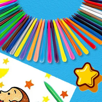 24 Цвят на Подарък Не е Мръсно Инструменти за ранно обучение, които могат да се перат на ръка, Восъчен пастел, маркер, пръчка за рисуване с маслени бои, цветен молив