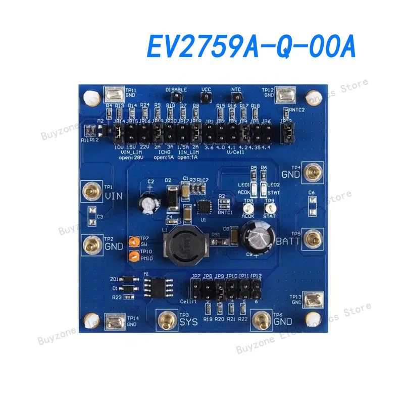 Инструменти за разработка на чипове за управление на захранването EV2759A EV2759A Прогнозна такса