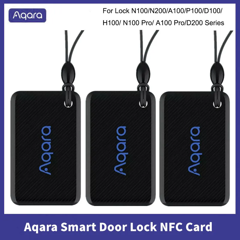 Оригиналната NFC карта Aqara Smart Door Lock за Aqara Smart Door Lock в n100 Series N200 P100 D200 EAL5 + Level Safety Program control
